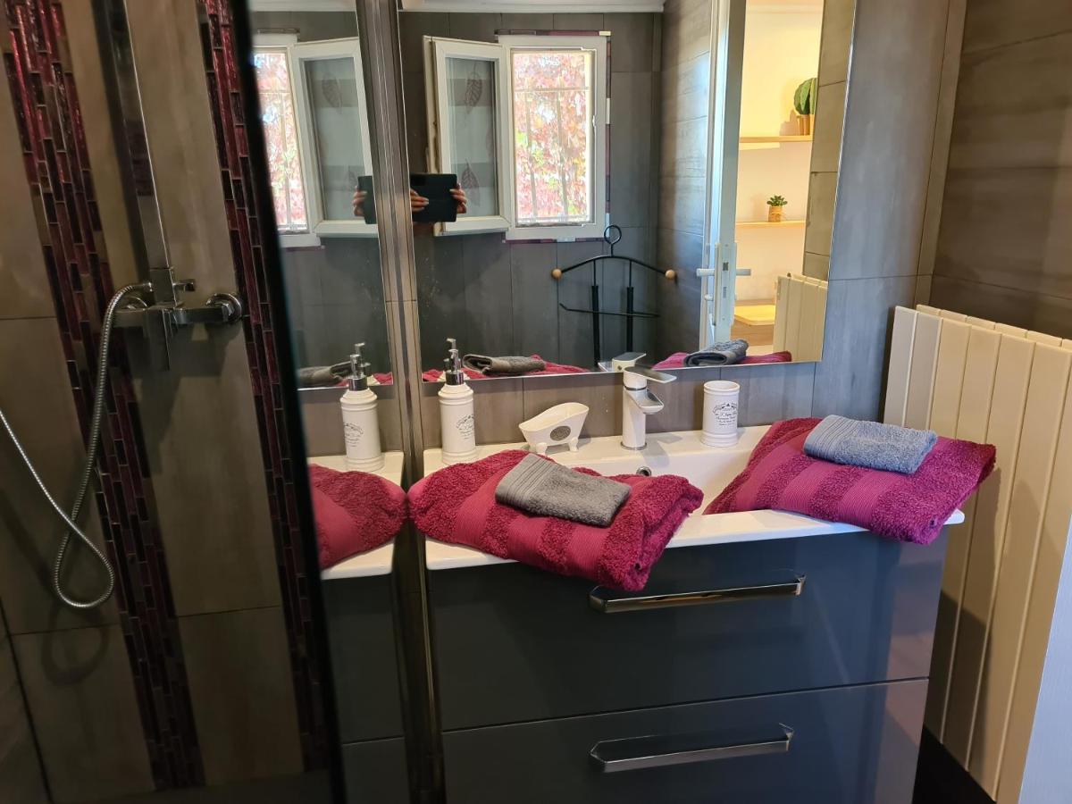 Appartements Dans Villa Privee Avec Piscine, Jardin, Parking Clos, Wifi, Climatisation Meyreuil Exteriér fotografie